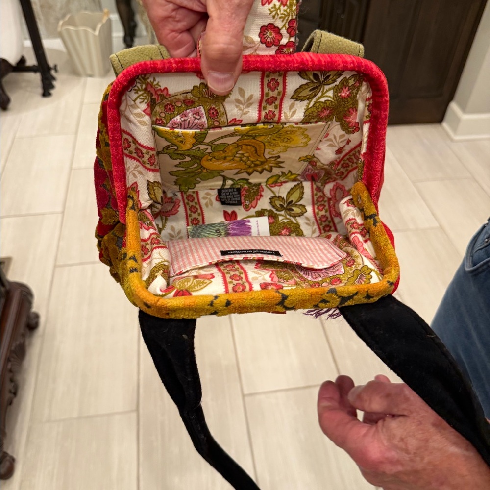 Artistic Patchwork Shoulder Bag - image 5